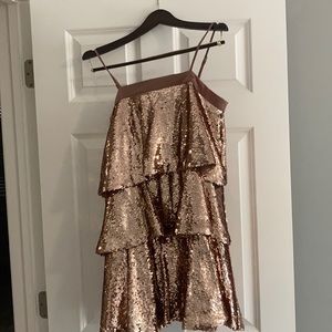 Gold dress